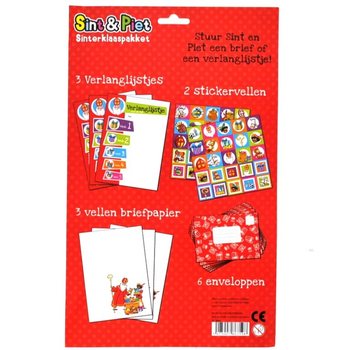 Set per Lettera a San Nicola da 14 Pezzi (Confezione da 12)