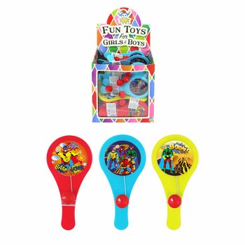 Gioco Paddle Bat Supereroi - Display (96 pezzi)