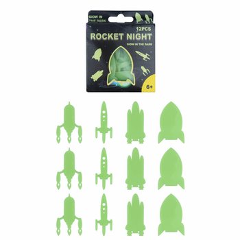 ADESIVI DA SOFFITTO RAZZO SPAZIALE GLOW IN THE DARK IN DISPLAY (24 pz.)