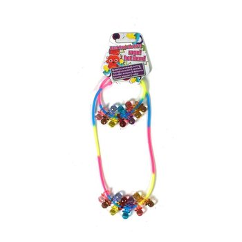 Set Collana e Bracciale con Ciucci Anni '80 (12 pz.)
