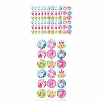 Adesivi Fun - Girls Fantasy World (Set da 10)