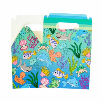Scatole per Menu / Scatole per Regalini Animali Marini (12 pz)