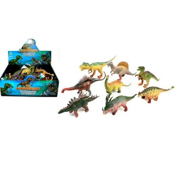 MIX DINOSAURI, CIRCA 17 CM DI ALTEZZA IN DISPLAY (16 pz.)