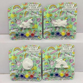 DIPINGI IL TUO UNICORNO SU SCHEDA (12 pz.)