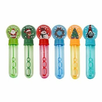 DISPLAY BACCHETTE BOLLE DI SAPONE DI NATALE (24 pz.)