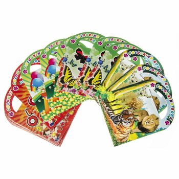 Piccoli Libretti da Colorare con Adesivi Mix (12 pezzi)