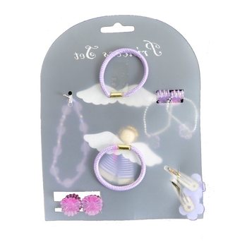 Set capelli da 9 pezzi per bambine (12 pz.)