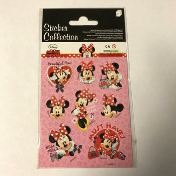 Fogli di Adesivi Disney Minnie Mouse - 16 x 9 cm (10 set)