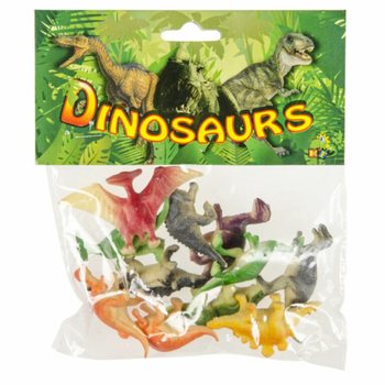 Set di 12 Personaggi Giocattolo Dinosauro in Confezione (6 pz.)