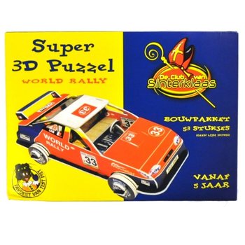 SUPER PUZZLE 3D "WORLD RALLY" (6 pz.)