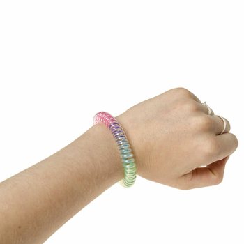 Braccialetti Elastici Arcobaleno per Bambini (48 Pezzi)