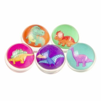 Palline Rimbalzanti Dinosauro Ø 3,2 cm (50 Pezzi)