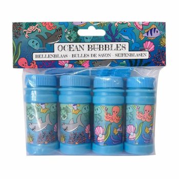 Bolle di Sapone Sea Life 50ml - Confezione Risparmio 4 Pezzi