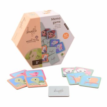 JOUECO - GIOCO DI MEMORIA FAMIGLIA THE WILDIES - Dai 24 Mesi (1 pz.)