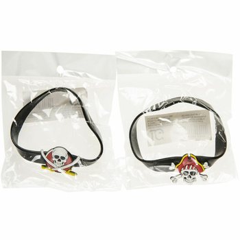 BRACCIALETTI DI SILICONE PIRATI MIX (48 pz.)