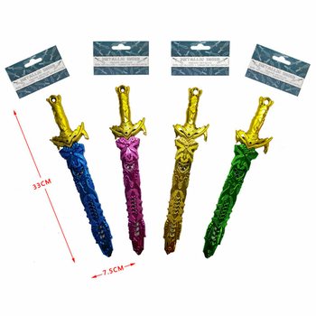 SPADA GIOCATTOLO METALLIZZATA, 33 CM (36 pz.)