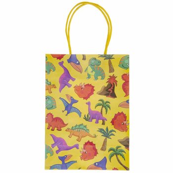 Sacchetti Regalo in Carta Dinosauro (12 Pezzi)