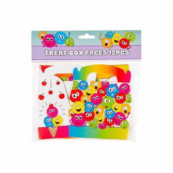 Scatolina Regalo Smiley per Dolcetti 12x12.5x6 cm (12 pz)