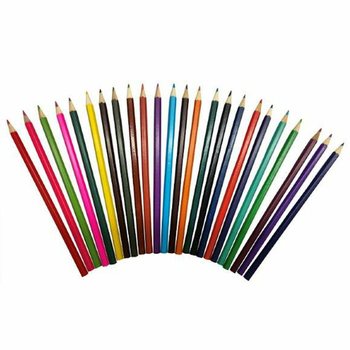 GRANDE SET DI MATITE COLORATE DA 24 PEZZI (12 pz.)