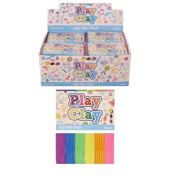 Plastilina 6 colori (35g) - In espositore (72 pz.)