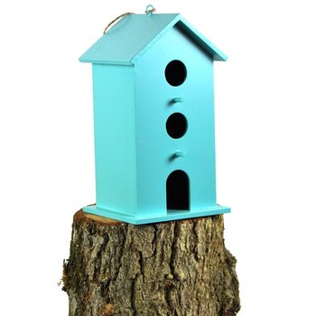 CASETTA DECORATIVA PER UCCELLI (4 PZ.)