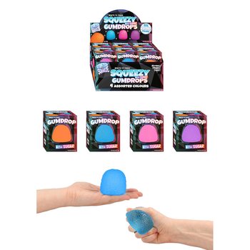 SQUEEZE GUM DROP - CON IMBOTTITURA SUGAR - IN DISPLAY (12 pz.)