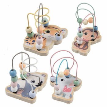 JOUECO&reg; Labirinto di Perline Animali - Dai 12 Mesi