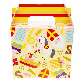 Scatola Men&ugrave; SINTERKLAAS / Scatolina Regalo 14x10x17 cm (12 pz.)