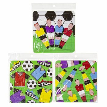 MIX PUZZLE DI CALCIO - 14 x 14 cm (50 pezzi)