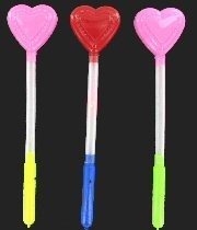 Bastoncino Luminoso LED Modello Cuore (10 pz)