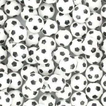 PALLINA RIMBALZANTE CALCIO 3 CM (100 pz.)