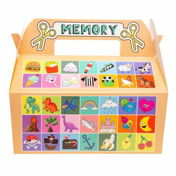 Grandi Scatole Men&ugrave; Memory - 22,5 x 12 x 9,5 cm (24 pezzi)