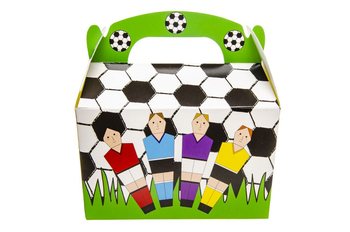 SCATOLINA PORTA DOLCETTI CALCIO 12x12.5x6 cm (12 pz.)