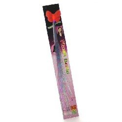 Ciocca di Capelli Luminosa a LED con Farfalla (Set da 3)