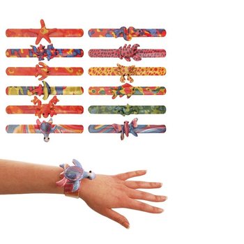 Braccialetti Slap con Animali (12 pz.)