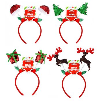 CERCHIETTI DI NATALE ASSORTITI (12 pz.)