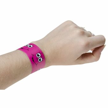 BRACCIALETTO A SCATTO SMILEY (36 pz)