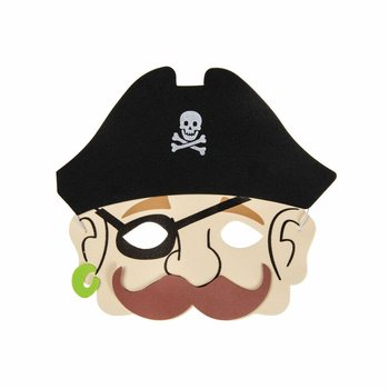 MASCHERE DA PIRATA IN GOMMA PIUMA - RAGAZZI (60 pezzi)