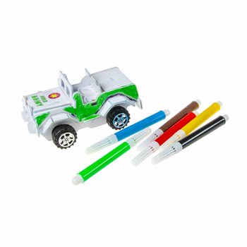 Puzzle 3D Costruisci e Colora la tua Auto (12 pz.)