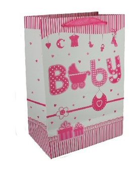 BORSA NASCITA - ROSA BEB&Egrave; (12 pz.)
