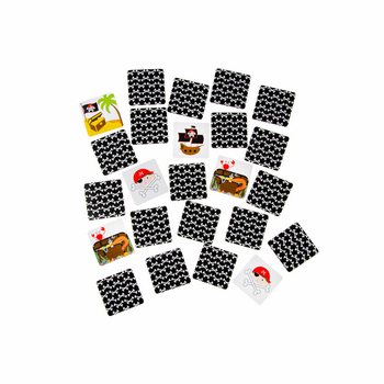 GIOCO DI MEMORIA PIRATI (12 Pezzi)