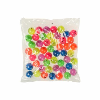 MIX PALLINE RIMBALZANTI COLORI NEON &Oslash; 3,2 cm (50 pz)