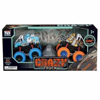 Set 2 Monstertruck Dinosauro a Frizione in Confezione Regalo - Mix