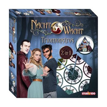 Studio 100 - Nachtwacht Triomonstros Gioco e Puzzle 2-in-1 (6 pz.)