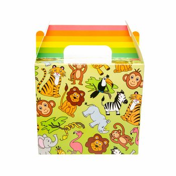 Scatole Menu / Scatole Regalo Animali della Giungla (12 pezzi)