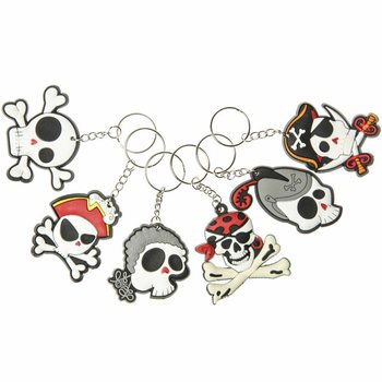 MIX PORTACHIAVI PIRATI (48 pz.)