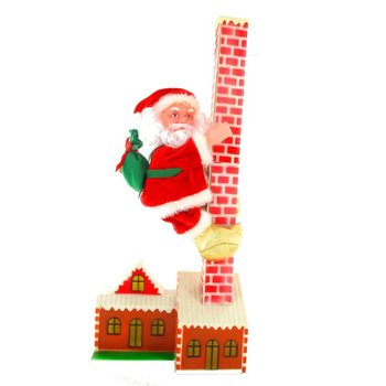 BABBO NATALE SI ARRAMPICA SUL CAMINO (2 pz.)