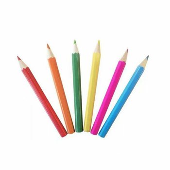 Set di matite colorate Smiley (6 pezzi) - Display 24 pezzi