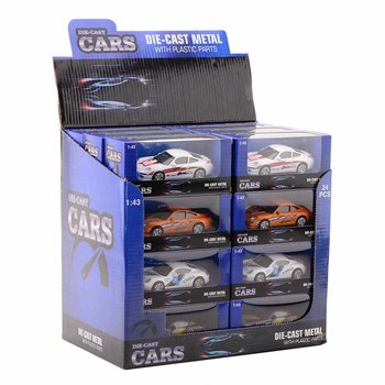 AUTO SUPER SPORT DIE CAST, SCALA 1:43 IN DISPLAY (24 pz.)