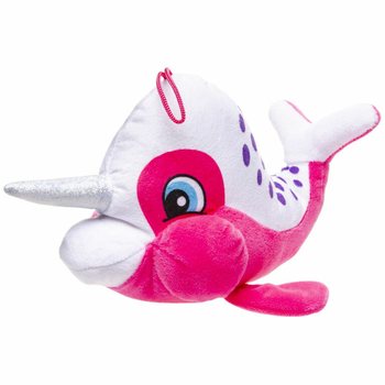 Narvalo di Peluche con Corno - 23 cm - Colori Misti (12 pz)